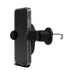 Suport auto pentru telefon, 360 grade reglabil, 11.3x10.1x5cm, Gonga® - Negru