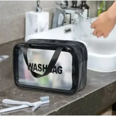 Geanta cosmetice si lichide pentru voiaj, calatorii, impermeabila, Gonga®