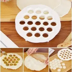 Forma pentru gatit galuste, 19 gauri, 20x20cm, instrument de patiserie, Gonga®