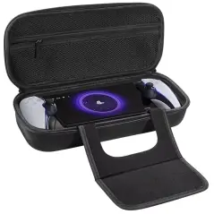 Geantă transport PlayStation Portal, rezistentă la șocuri, cu accesorii, Gonga®