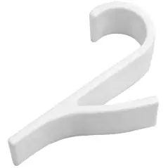 Carlig pentru calorifer, din plastic, 10 cm, Gonga®