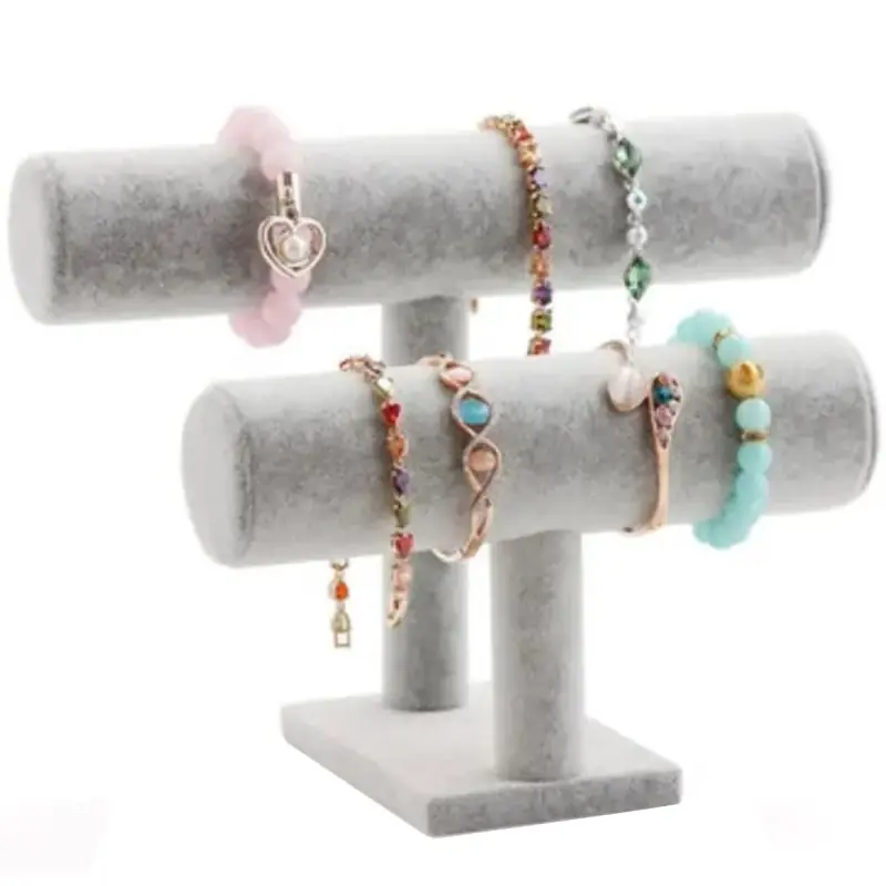 Suport dublu pentru bijuterii, cu 2 role, Gonga®