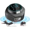 Aparat ultrasunete Duo Pest Repeller, 4 moduri, lumina stroboscopică, anti-rozătoare și insecte, 360°, Gonga®