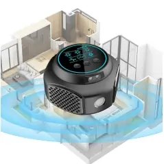 Aparat ultrasunete Duo Pest Repeller, 4 moduri, lumina stroboscopică, anti-rozătoare și insecte, 360°, Gonga®