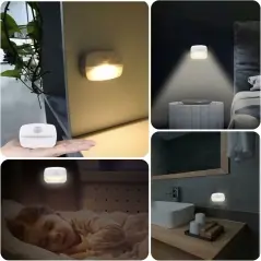 Lampă LED fără fir cu senzor de mișcare, alb rece, Gonga®