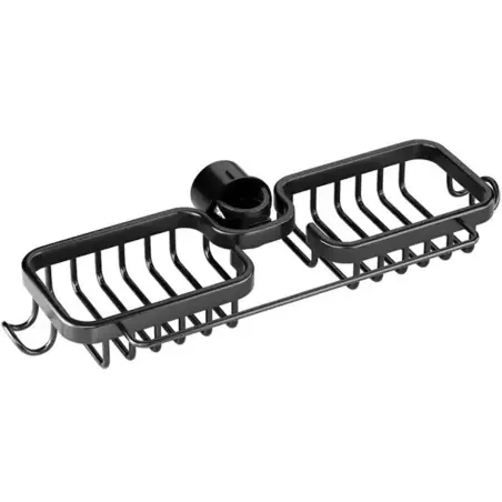 Organizator pentru chiuveta, fixare pe robinet, otel inoxidabil, 36.5x16x10 cm, Gonga®