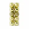 Set globuri de Craciun, 20 bucati, 3 modele, 4cm, Gonga®
