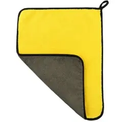 Laveta auto din microfibră 60×90 cm, 500 GSM, prosop superabsorbant pentru uscare și lustruire, ultra moale, Gonga®