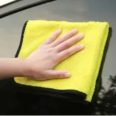 Laveta auto din microfibră 60×90 cm, 500 GSM, prosop superabsorbant pentru uscare și lustruire, ultra moale, Gonga®