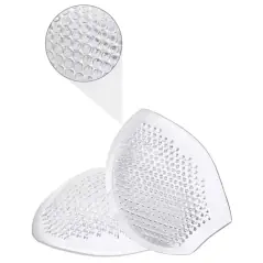 Set 2 Pernuțe sutien, silicon, reutilizabile, impermeabile,13x10 cm, Gonga®