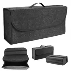 Organizator pentru portbagaj, pliabil, anti-alunecare, poliester, inchidere velcro, 24 x 50 x 17 cm, Gonga®