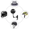 Suport perete pentru casca moto, palarie, geaca moto, 180° rotativ, cu 2 carlige, anticoroziune, Gonga®