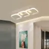 Lampa LED de tavan 33W, plafon, montaj pe suprafață, lumină neutră 4500K, 3 elemente, design modern, Gonga®