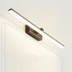 Lampă de perete LED pentru baie, concepută pentru a fi montată deasupra oglinzii, 8W, alb rece, Gonga®