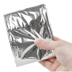 Patura de urgenta termica pentru situatii de urgenta, impermeabila si rezistenta la vant, 130x210 cm, Gonga®