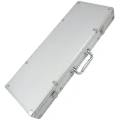 Set poker, 500 jetoane, valiza depozitare de aluminiu, Gonga® - Multicolor