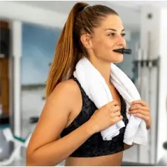 Aparat terapeutic pentru respiratie, rezistenta reglabila, capacitate pulmonara, portabil, Gonga®