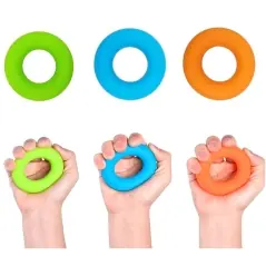 Set dispozitive exercitii maini/degete/inchietura, 9 piese, dificultati diverse, Gonga®