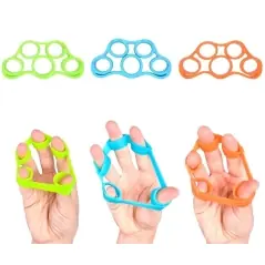 Set dispozitive exercitii maini/degete/inchietura, 9 piese, dificultati diverse, Gonga®