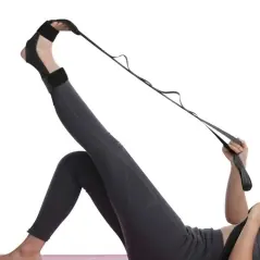 Curea de intindere pentru picioare, reabilitare, flexibilitate, tratament dureri, Gonga®