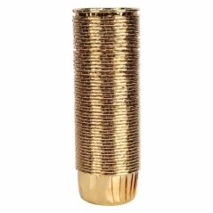 Set 50 forme din aluminiu pentru briose, 3.5 x 6 cm, Gonga®