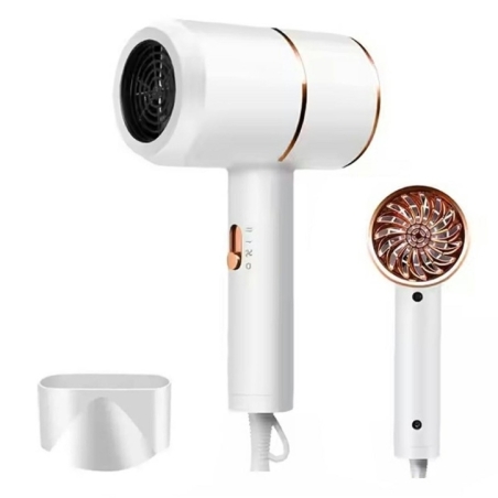 Uscator de par pentru calatorii, putere 730W, pliabil, 2 trepte de temperatura, Gonga®