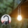Lanterna LED portabilă de camping sub formă de bec cu cârlig, 1, 5 W, incarcare USB, Gonga®
