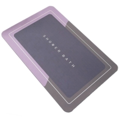 Covor de Baie antiderapante, Substrat Absorbant, Uscare Rapida, Dreptunghiular, 60 x 40 cm, Gonga®