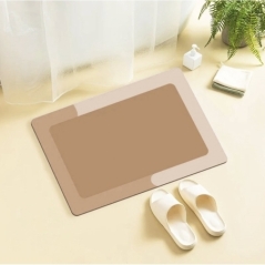 Covor de Baie antiderapante, Substrat Absorbant, Uscare Rapida, Dreptunghiular, 60 x 40 cm, Gonga®