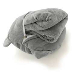 Set cadou pentru copii Big Head Perna + Pătură 160cm x 100 cm, Gonga®