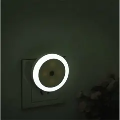 Lampa de noapte cu senzor PIR de crepuscul, 220V, Gonga