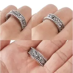 Set 8 bucati reglator de marime transparent pentru inele si verighete, Gonga