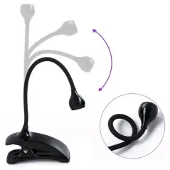 Lampa mini UV pentru unghii UV15 3W, 20 cm, usb, negru, Gonga