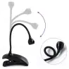Lampa mini UV pentru unghii UV15 3W, 20 cm, usb, negru, Gonga