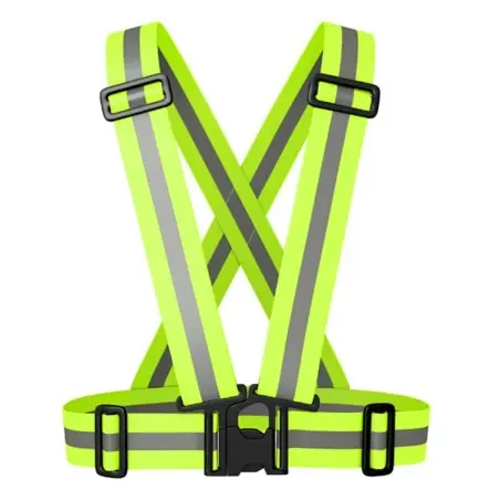 Bretele universale, reflectorizante, cu reglare completa a lungimii, Gonga