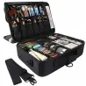 Geanta tip organizator cosmetice, 40x29x13 cm, negru, Gonga