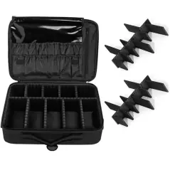 Geanta tip organizator cosmetice, 40x29x13 cm, negru, Gonga