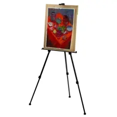 Sevalet pictura, trepied metalic, inaltime reglabila 54-170 cm, husa transport, Gonga