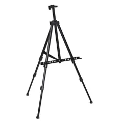 Sevalet pictura, trepied metalic, inaltime reglabila 54-170 cm, husa transport, Gonga