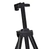 Sevalet pictura, trepied metalic, inaltime reglabila 54-170 cm, husa transport, Gonga