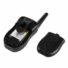 Zgarda pentru caini cu vibratii si electrosoc, cu telecomanda, acumulator, Gonga®