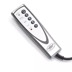 Centura de slabit cu vibro masaj Igia Vibro Shape, telecomanda, negru