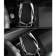 Incarcator auto wireless, universal, cu senzor, incarcare rapida Qi, Gonga®