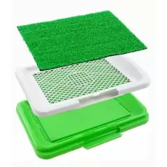 Covor toaleta pentru animale de companie, tip iarba artificiala, Gonga®