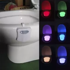 Lampa Led pentru iluminarea vasului de toaleta, alb, Gonga® - Alb