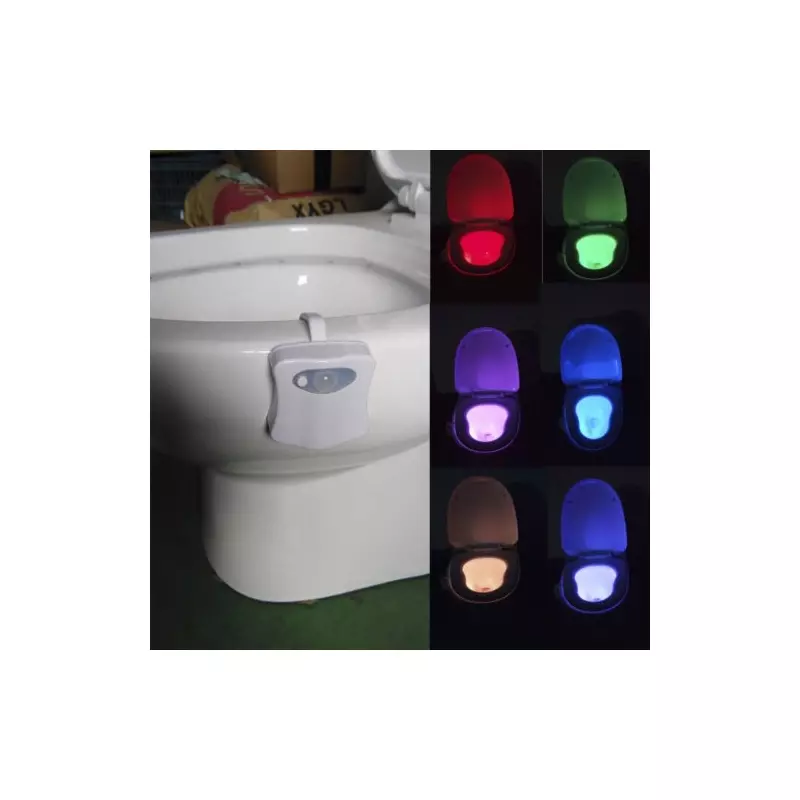 Lampa Led pentru iluminarea vasului de toaleta, alb, Gonga