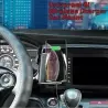 Incarcator auto wireless, universal, cu senzor, incarcare rapida Qi, Gonga®
