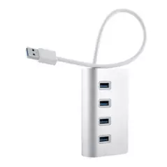 Hub din aluminiu, 4 porturi usb, Gonga®