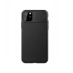 Husa de protectie siliconata pentru Iphone 11 Pro Max - Negru