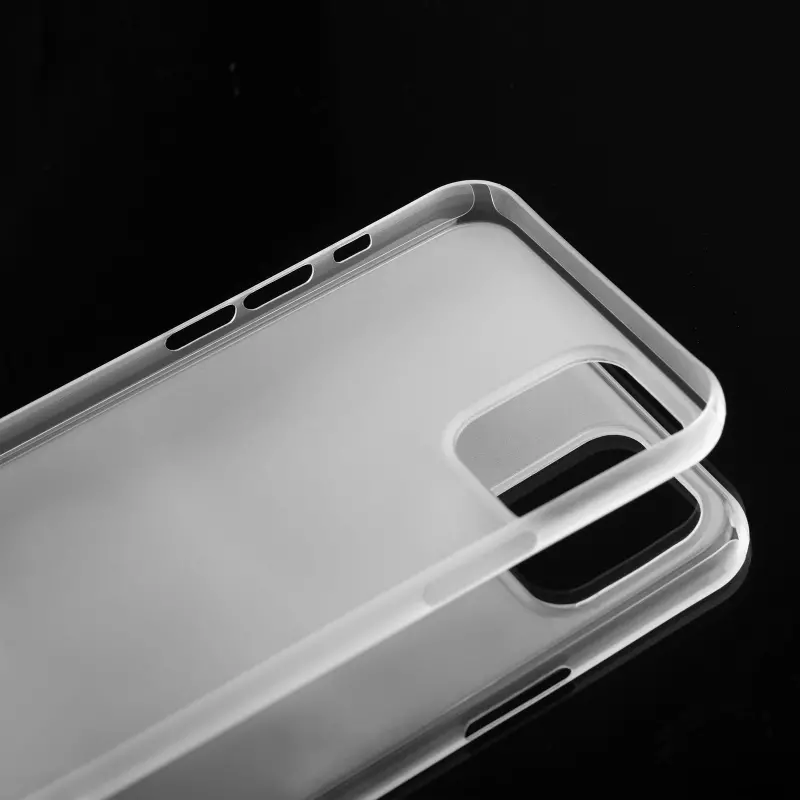 Husa de protectie ultra slim, Iphone 11 Pro Max, Transparent, Gonga®